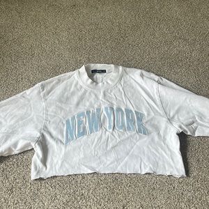 Cropped New York Long Sleeve